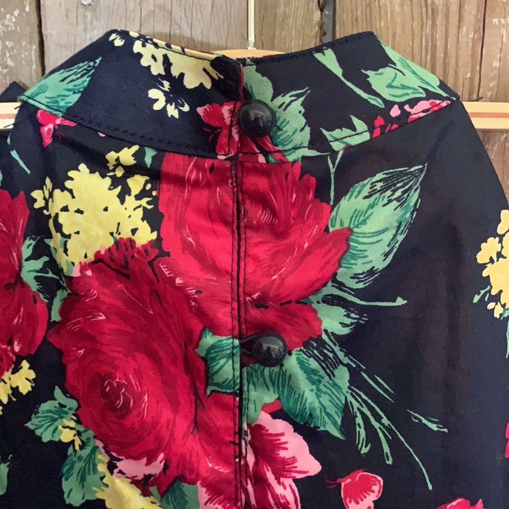 NWT: JANIE AND JACK GIRLS FLORAL COTTON TOP - Picture 5 of 6